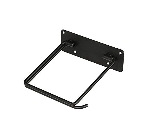 ダルトン(Dulton) トイレ用品 ペーパー ホルダー ブラック 高さ40×幅140×奥行115mm シングルタイプ PAPER HOLDER SINGLE BLACK H20-0206BK