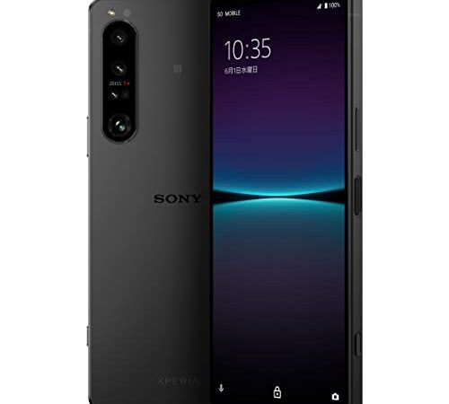 ソニー Xperia1IV / SIMフリースマホ / 【日本正規代理店品】 / 防水/防塵/Snapdragon 8 Gen 1 / ストレージ512GB / ブラック/XQ-CT44 B