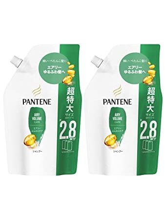 【まとめ買い】パンテーン エアリー ふんわりケア シャンプー 詰替え 超特大 ×2