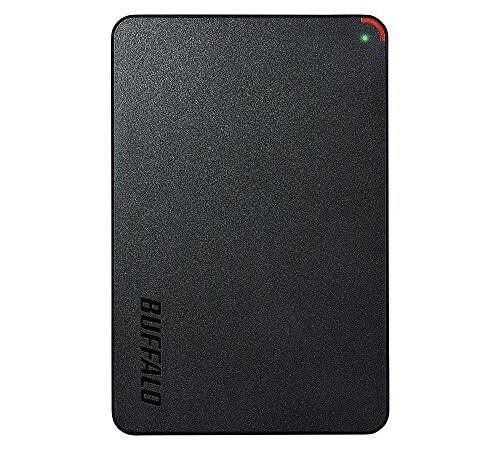 BUFFALO ミニステーション USB3.1(Gen1)/USB3.0用ポータブルHDD 2TB HD-PCFS2.0U3-BBA