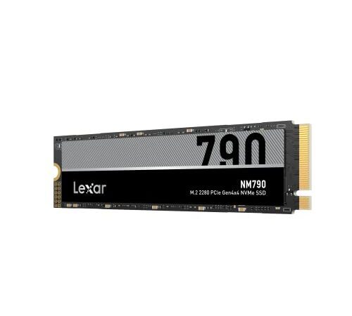 Lexar 2TB NVMe SSD PCIe Gen 4×4 最大読込: 7,400MB/s 最大書き：6,500MB/s PS5確認済み M.2 Type 2280 内蔵 SSD 3D NAND 国内正規品 LNM790X002T-RNNNG