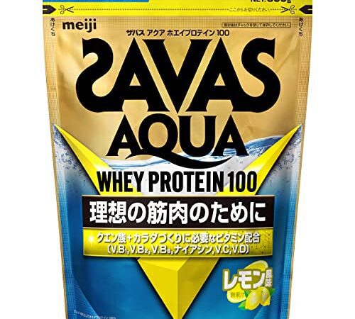 明治 ザバス(SAVAS) アクア ホエイプロテイン100 レモン風味【40食分】 840g