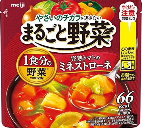 まるごと野菜 完熟トマトのミネストローネ 200ｇ×6