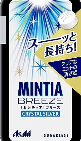 アサヒグループ食品 ミンティアブリーズ クリスタルシルバー 30粒×8個