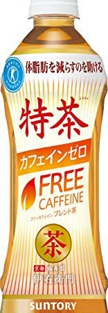 [トクホ]サントリー 伊右衛門 特茶 カフェインゼロ お茶 500ml×24本