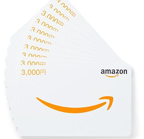 Amazonギフトカード - マルチパック・カードタイプ - 3,000円×10枚