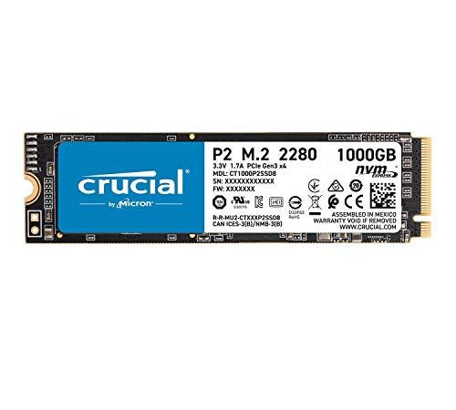 Crucial SSD P2シリーズ 1TB M.2 NVMe接続 正規代理店保証品 CT1000P2SSD8JP 5年保証