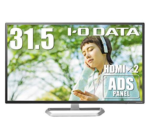 IODATA モニター 31.5インチ FHD 1080p ADSパネル ハーフグレア (HDMI×2/アナログRGB×1/DisplayPort×1/スピーカー付/VESA対応/3年保証/土日サポート/日本メーカー) EX-LD321DB