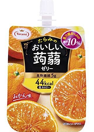 たらみ おいしい蒟蒻ゼリー みかん味 150g ×6個 パック