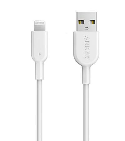 Anker iPhone充電ケーブル PowerLine II ライトニングケーブル MFi認証 iPhone 12 / 12 Pro / 11 / SE(第2世代) iPad 各種対応 (0.9m ホワイト)