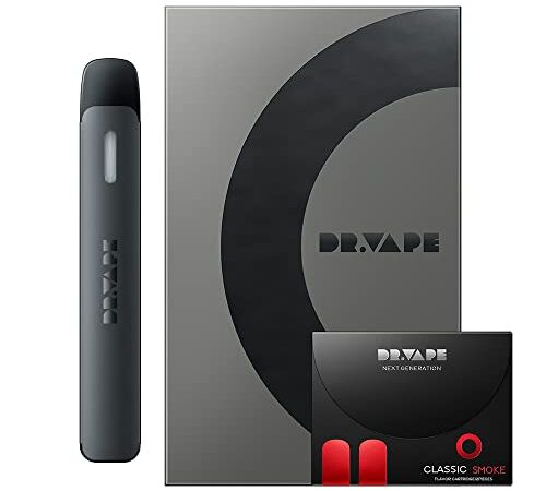 DR.VAPE ドクターベイプ Model2 スターターキット [ ブラック 本体 カートリッジ ] セット 電子タバコ (クラシックスモーク)