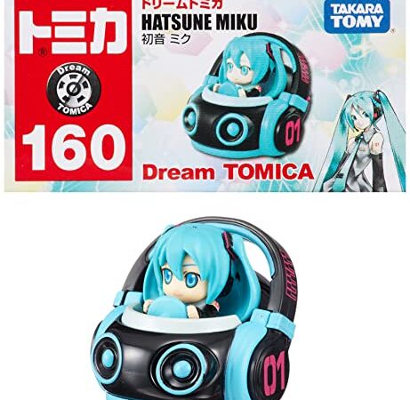 タカラトミー 『 トミカ ドリームトミカ No.160 初音ミク 』 ミニカー 車 おもちゃ 3歳以上 箱入り 玩具安全基準合格 STマーク認証 TOMICA TAKARA TOMY