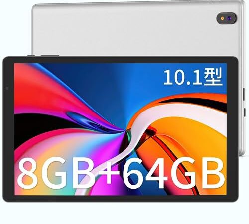 【RAM 8GB､6000mAh】 タブレット 10インチ wi-fiモデル､ RAM 8GB(4+4拡張)/ROM 64GB/1TB SD拡張､10.1'' 大画面 一体型金属アルミ､1.8m充電ケーブル､ 大容量バッテリー､ Wi-Fi 6､タブレット Android 12､HD IPSディスプレイ､5G WiFi､Bluetooth 5.0､GMS認証､アンドロイド12､日本語説明書付き-PlimPad P3P Plimpton (プリントン)