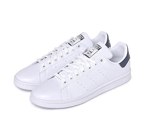 [アディダスオリジナルス] スタンスミス スニーカー メンズ レディース STAN SMITH FX5501 ローカット UK5.0(23.5cm) ホワイト×ネイビー [並行輸入品]