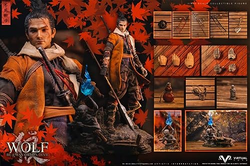 未開封 VTS TOYS The Wolf of Ashina VM-030 DX 葦名の狼 sekiro 隻狼 1/6 フィギュア (検 フィギア DID FLAGSET i8toys DAMTOYS)