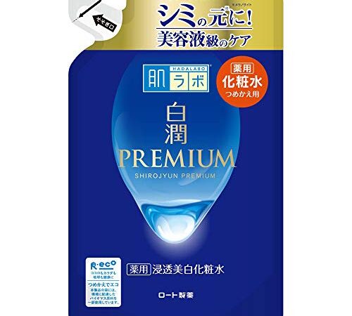 肌ラボ 白潤プレミアム 薬用浸透美白化粧水 つめかえ用 [医薬部外品] 170ミリリットル (x 1)