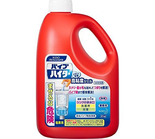 花王 パイプハイター 高粘度ジェル 業務用 つけかえ用 2kg パイプクリーナー / 61-8509-56