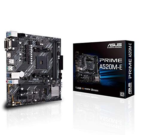 ASUS AMD A520 搭載 Socket AM4 対応 マザーボード PRIME A520M-E 【MicroATX】