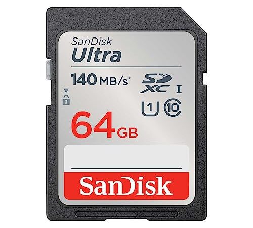 【 サンディスク 正規品 】 SDカード 64GB SDXC Class10 UHS-I 読取り最大140MB/s SanDisk Ultra SDSDUNB-064G-GH3NN 新パッケージ