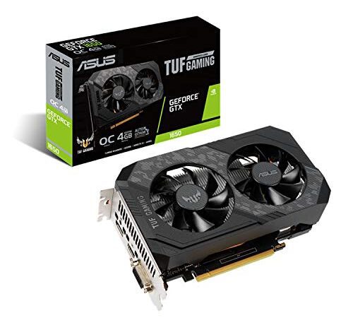 ASUS NVIDIA GeForce GTX 1650 搭載 デュアルファンモデル 4GB TUF-GTX1650-O4GD6-P-GAMING