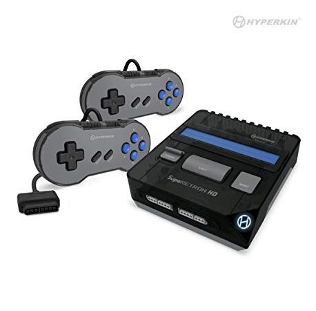 Hyperkin Supa RetroN HD Black : スーパーファミコンSFC/SNES(NTSC/PAL) 対応 プレミアム レトロ ゲーム コンソール 互換機