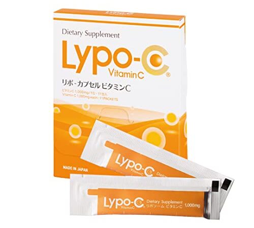 Lypo-C リポ カプセル ビタミンC (11包入) 1箱 国産 公式 リポソーム ビタミンC1000㎎​