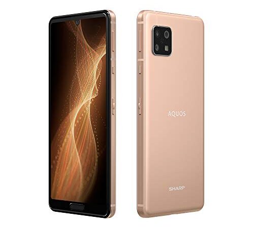 SHARP SIMフリースマホ AQUOS sense5G ライトカッパー