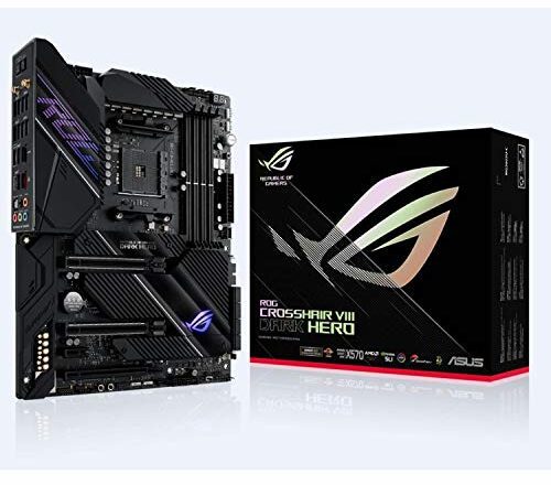 ASUSTek AMD X570 搭載 AM4 対応 マザーボード ROG CROSSHAIR VIII DARK HERO 【 ATX 】