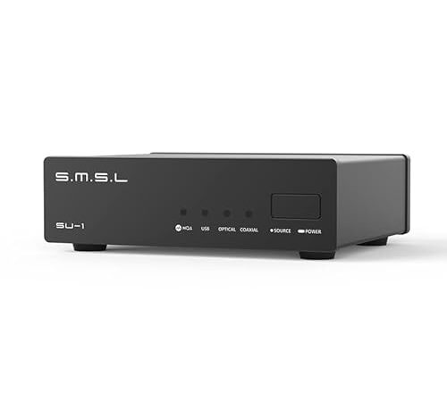 S.M.S.L SU-1 MQA MQA-CDオーディオデコーダー AK4493S XU316 768kHz/32Bit DSD512 ハイレゾDAC