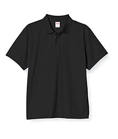 [ユナイテッドアスレ] 4.1オンス ドライ アスレチック ポロシャツ 591001 [メンズ] 002 ブラック M