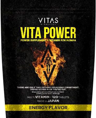 VITAS（バイタス） VITA POWER ビタパワー マカ 亜鉛 マルチビタミン 120粒