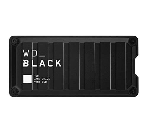 ウエスタンデジタル(Western Digital) WD ポータブルSSD 2TB WD_BLACK P40 最大転送2000MB/秒 RGB LED搭載 メーカー5年保証 【PS4 PS5 / Xbox Oneメーカー動作確認済】WDBAWY0020BBK-WESN 国内正規代理店品